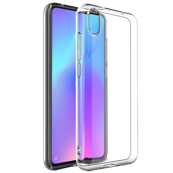 Planākais TPU dzidrs apvalks - pelēks (Redmi 7A)
