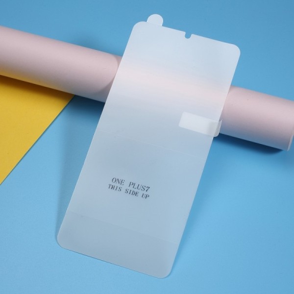 „ISME“ ekrāna aizsargplēve (pilnīgi aizsedzama) - dzidra (OnePlus 7)