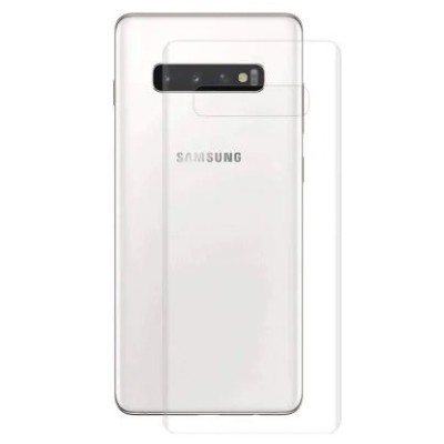 Samsung Galaxy S10+ (G975) aizsargplēve aizmugurējai daļai - dzidra / Vacins.lv
