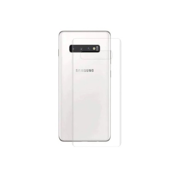 „ISME“ aizsargplēve aizmugurējai daļai (pilnīgi aizsedzama) - dzidra (Galaxy S10+)