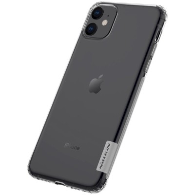 Apple iPhone 11 Nillkin Nature тонкий прозрачный силиконовый чехол (TPU) | Vacins.lv