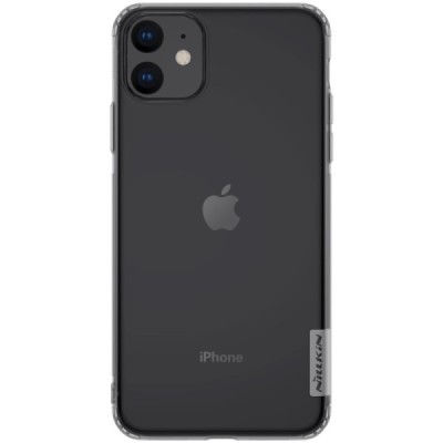 Apple iPhone 11 Nillkin Nature тонкий серый силиконовый чехол (TPU) | Vacins.lv