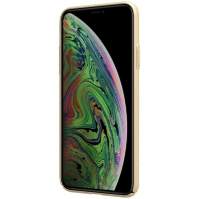 Apple iPhone 11 Pro Nillkin Frosted Shield zelta plastmasas apvalks / vacins.lv
