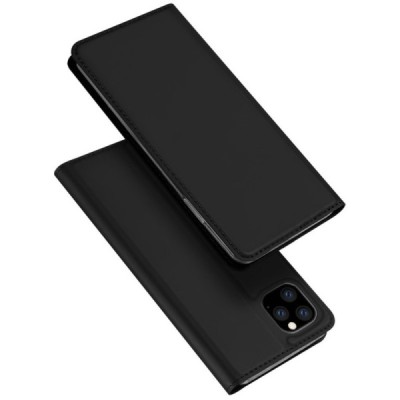 „Dux Ducis“ Skin серии Apple iPhone 11 Pro чёрный кожаный чехол-книжка | Vacins.lv