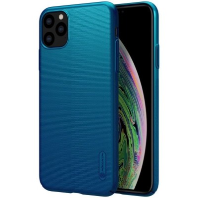 Nillkin Frosted Shield Apple iPhone 11 Pro Max синий пластиковый чехол | Vacins.lv