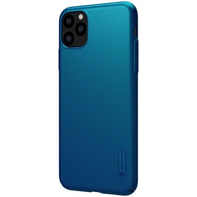 Nillkin Frosted Shield Apple iPhone 11 Pro Max синий пластиковый чехол | Vacins.lv