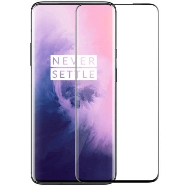 „Nillkin“ CP 9H Tempered Glass ekrāna aizsargstikls 0.33 mm - melns (OnePlus 7 Pro / 7T Pro)