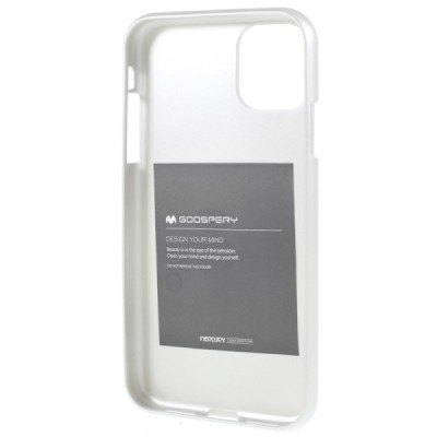 Apple iPhone 11 Pro Mercury sudrabs cieta silikona (TPU) apvalks / vacins.lv