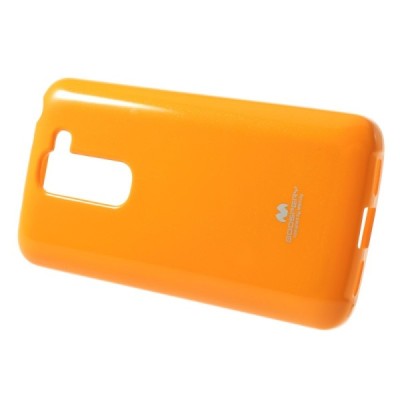 LG G2 mini D620 Mercury dzeltens cieta silikona (TPU) futrālis / Vacins.lv