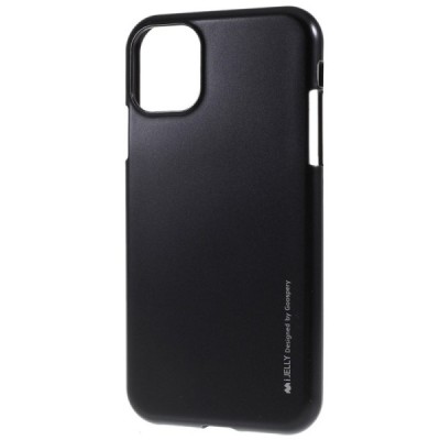 Apple iPhone 11 Pro Mercury melns cieta silikona (TPU) apvalks / vacins.lv