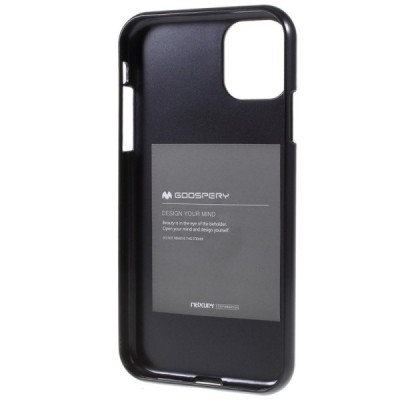Apple iPhone 11 Pro Mercury melns cieta silikona (TPU) apvalks / vacins.lv