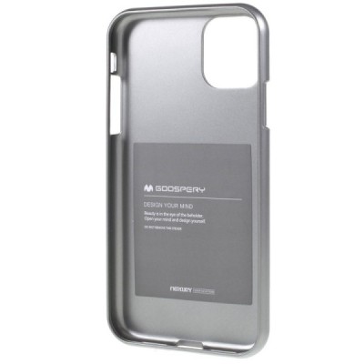 Apple iPhone 11 Pro Mercury pelēks cieta silikona (TPU) apvalks / Vacins.lv
