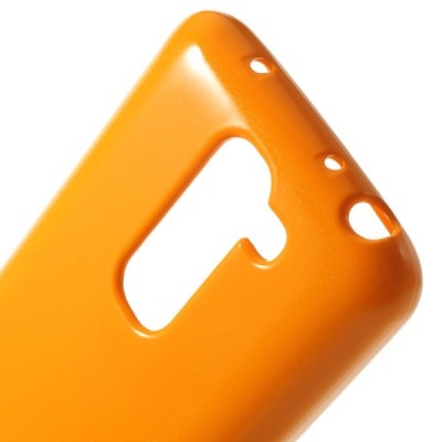 LG G2 mini D620 Mercury dzeltens cieta silikona (TPU) futrālis / Vacins.lv