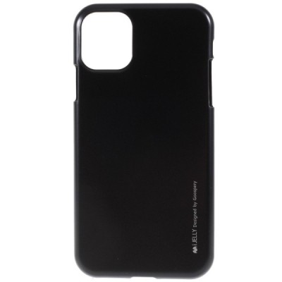 Apple iPhone 11 Pro Max Mercury melns cieta silikona (TPU) apvalks / vacins.lv