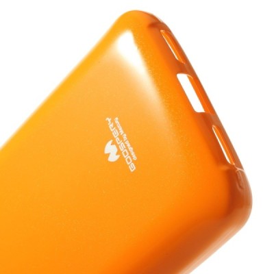 LG G2 mini D620 Mercury dzeltens cieta silikona (TPU) futrālis / Vacins.lv