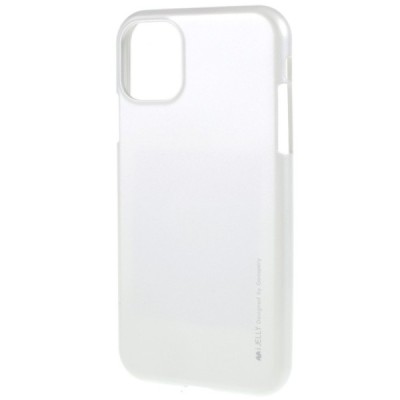 Apple iPhone 11 Pro Max Mercury твердый силиконовый чехол (TPU) - серебристый | Vacins.lv