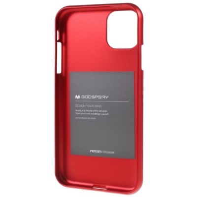 Apple iPhone 11 Pro Max Mercury твердый силиконовый чехол (TPU) - красный | Vacins.lv