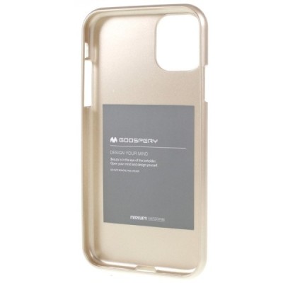 Apple iPhone 11 Mercury zelta cieta silikona (TPU) apvalks / vacins.lv