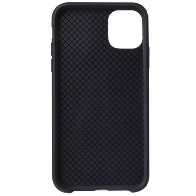 Твердый силиконовый чехол (TPU) для Apple iPhone 11 Pro - чёрный | Vacins.lv