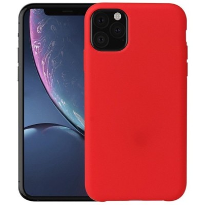 Твердый силиконовый чехол (TPU) для Apple iPhone 11 Pro - красный | Vacins.lv