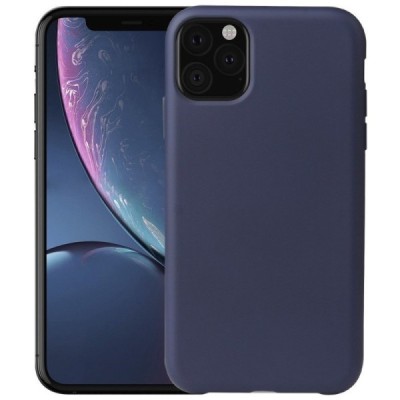 Apple iPhone 11 Pro Max cieta silikona (TPU) zils apvalks / vacins.lv