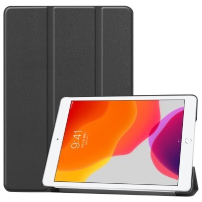 Apple iPad 10,2 (2019) atvēramais melns maciņš - vāciņš / Vacins.lv