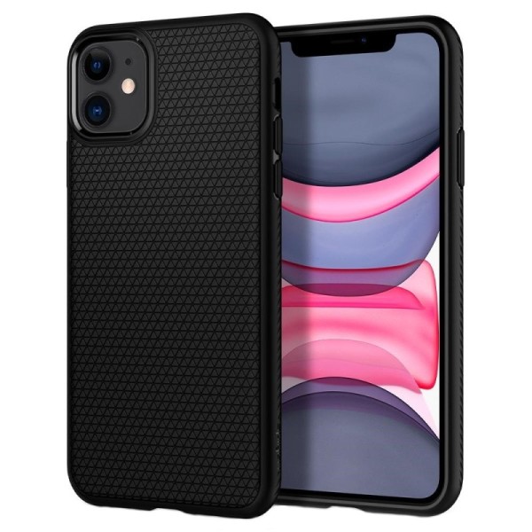 „Spigen“ Liquid Air чехол - чёрный (iPhone 11)