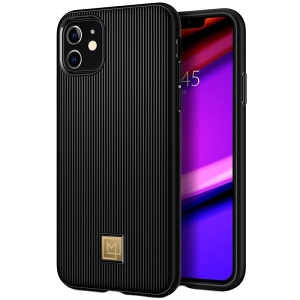 „Spigen“ La Manon Classy apvalks - melns (iPhone 11)