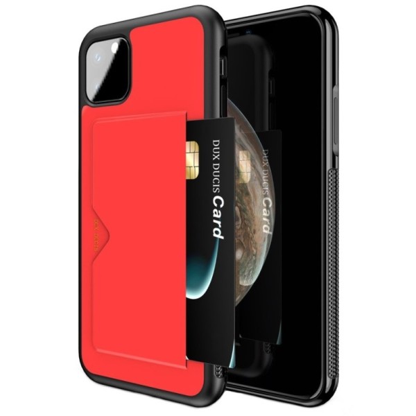 „Dux Ducis“ Pocard apvalks - sarkans (iPhone 11 Pro)