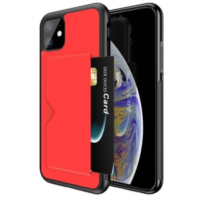 „Dux Ducis“ Pocard Apple iPhone 11 красный твердый силиконовый чехол | Vacins.lv
