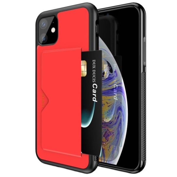 „Dux Ducis“ Pocard apvalks - sarkans (iPhone 11)