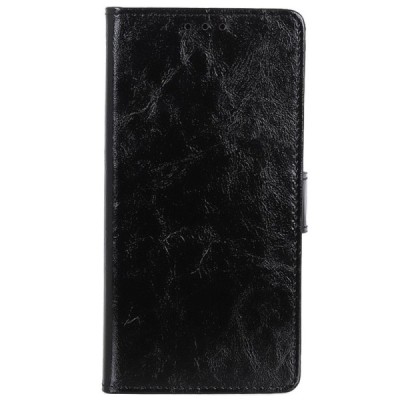 Apple iPhone 11 Pro Max atvēramais ādas melns maciņš (maks) / Vacins.lv