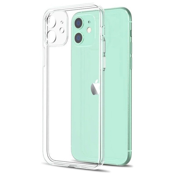 Cieta silikona (TPU) apvalks - dzidrs (iPhone 11)