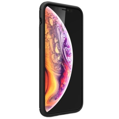 Apple iPhone 11 Pro „Carbon“ cieta silikona (TPU) melns apvalks / vacins.lv