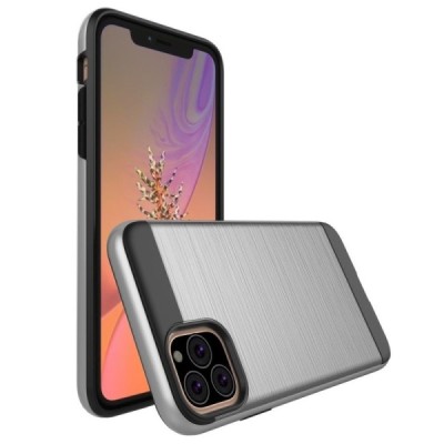Pastiprinātas aizsardzības sudrabs Apple iPhone 11 Pro apvalks / Vacins.lv