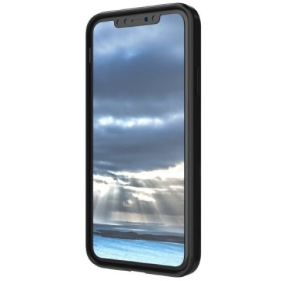 „Sliding“ Card Holder Apple iPhone 11 Pro твердый силиконовый (TPU) чёрный чехол | Vacins.lv
