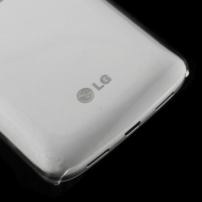 LG G2 mini D620 plastmasas dzidrs (caurspīdīgs) futrālis / Vacins.lv