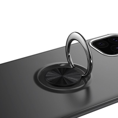 Apple iPhone 11 Lenuo твердый силиконовый чехол из TPU чёрного цвета | Vacins.lv