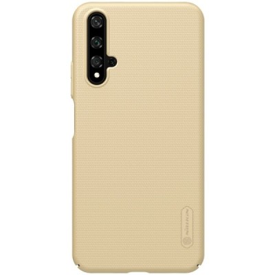 Huawei Honor 20 (Nova 5T) Nillkin Frosted Shield золотой пластиковый чехол | Vacins.lv