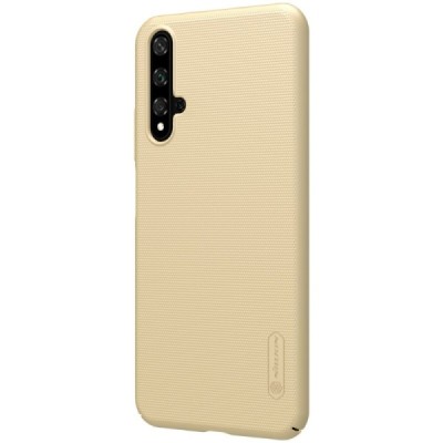 Huawei Honor 20 (Nova 5T) Nillkin Frosted Shield золотой пластиковый чехол | Vacins.lv