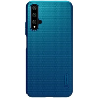 Huawei Honor 20 (Nova 5T) Nillkin Frosted Shield синий пластиковый чехол | Vacins.lv
