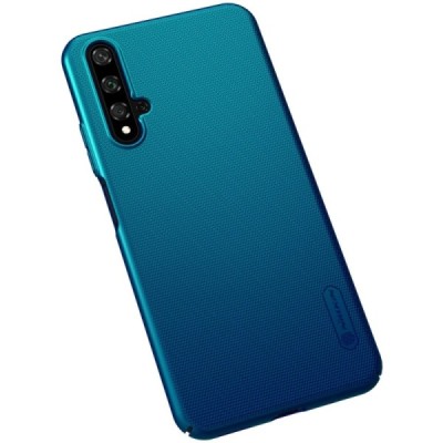 Huawei Honor 20 (Nova 5T) Nillkin Frosted Shield синий пластиковый чехол | Vacins.lv