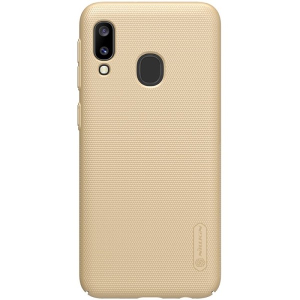 Чехол „Nillkin“ Frosted Shield – золотой (Galaxy A20e)