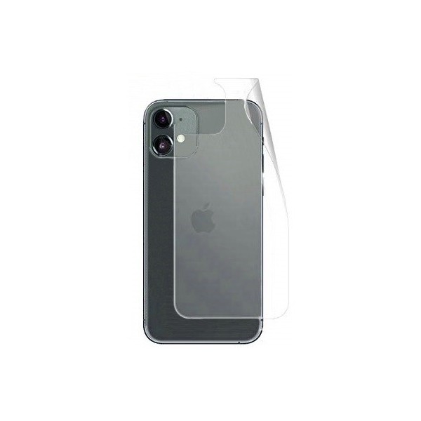 „JUNLI“ aizsargplēve aizmugurējai daļai - dzidras (iPhone 11)