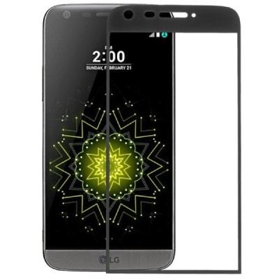 LG G5 (H850) „Calans“ 9H Tempered Glass усиленная защита, черное защитное стекло с полным покрытием толщиной 0,26 мм | Vacins.lv