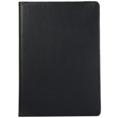 Apple iPad 10.2" (2019), Pro 10.5 вращающийся на 360 градусов, черный кожаный чехол (складной) | Vacins.lv