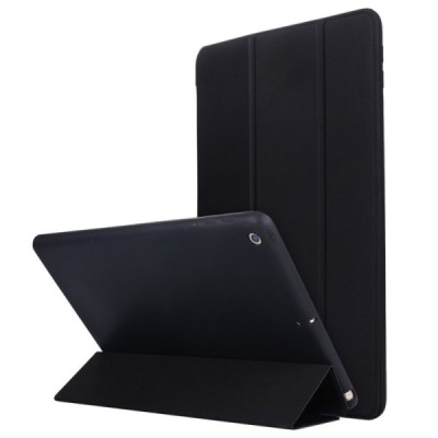 Apple iPad 10,2 (2019) solīds atvēramais melns maciņš - vāciņš / Vacins.lv