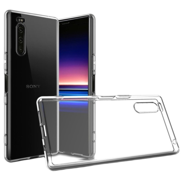 Твердый силиконовый чехол (TPU) – прозрачный (Xperia 5)
