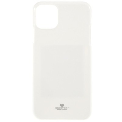 Apple iPhone 11 Mercury твердый силиконовый чехол (TPU) - белый | Vacins.lv