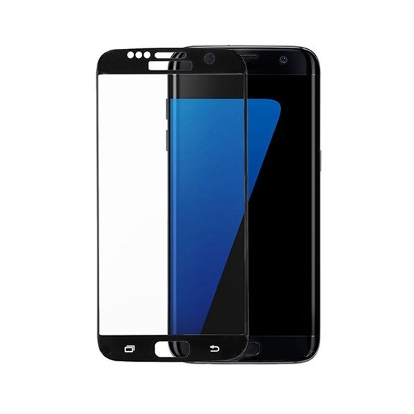 „Nillkin“ CP 9H Tempered Glass ekrāna aizsargstikls 0.33 mm - melns (Galaxy S6)